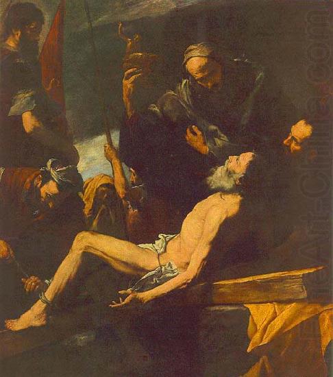 Jusepe de Ribera The Martyrdom of St Andrew china oil painting image